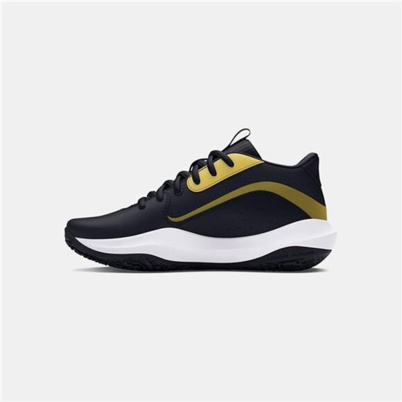 Kids Unisex-Child Grade School Lockdown Sneaker Rubber Tennis Black Sports Shoes - Picture 3 of 5